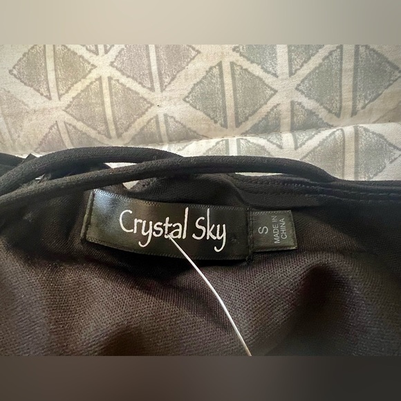 One-shoulder jump suit, black, size small - Picture 5 of 5